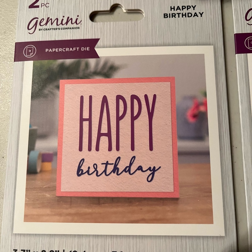 Papercraft Die Set - Multicolor Gemini. Expressions 4 - Picture 3 of 6